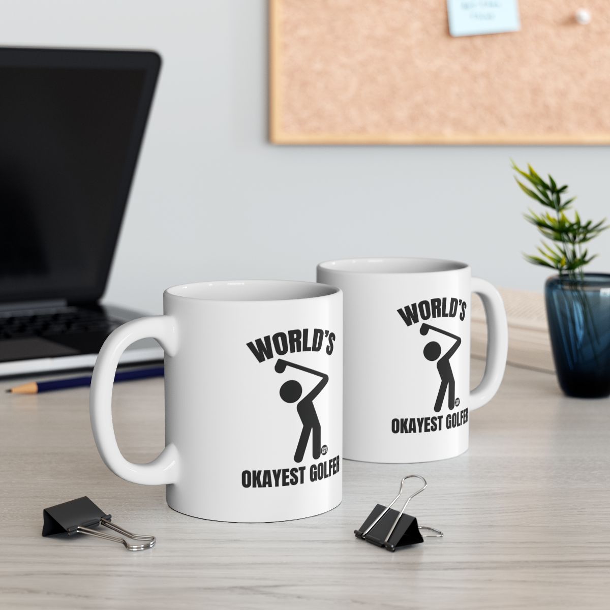 World's Okayest Golfer Mug for the Coffee Enthusiasts