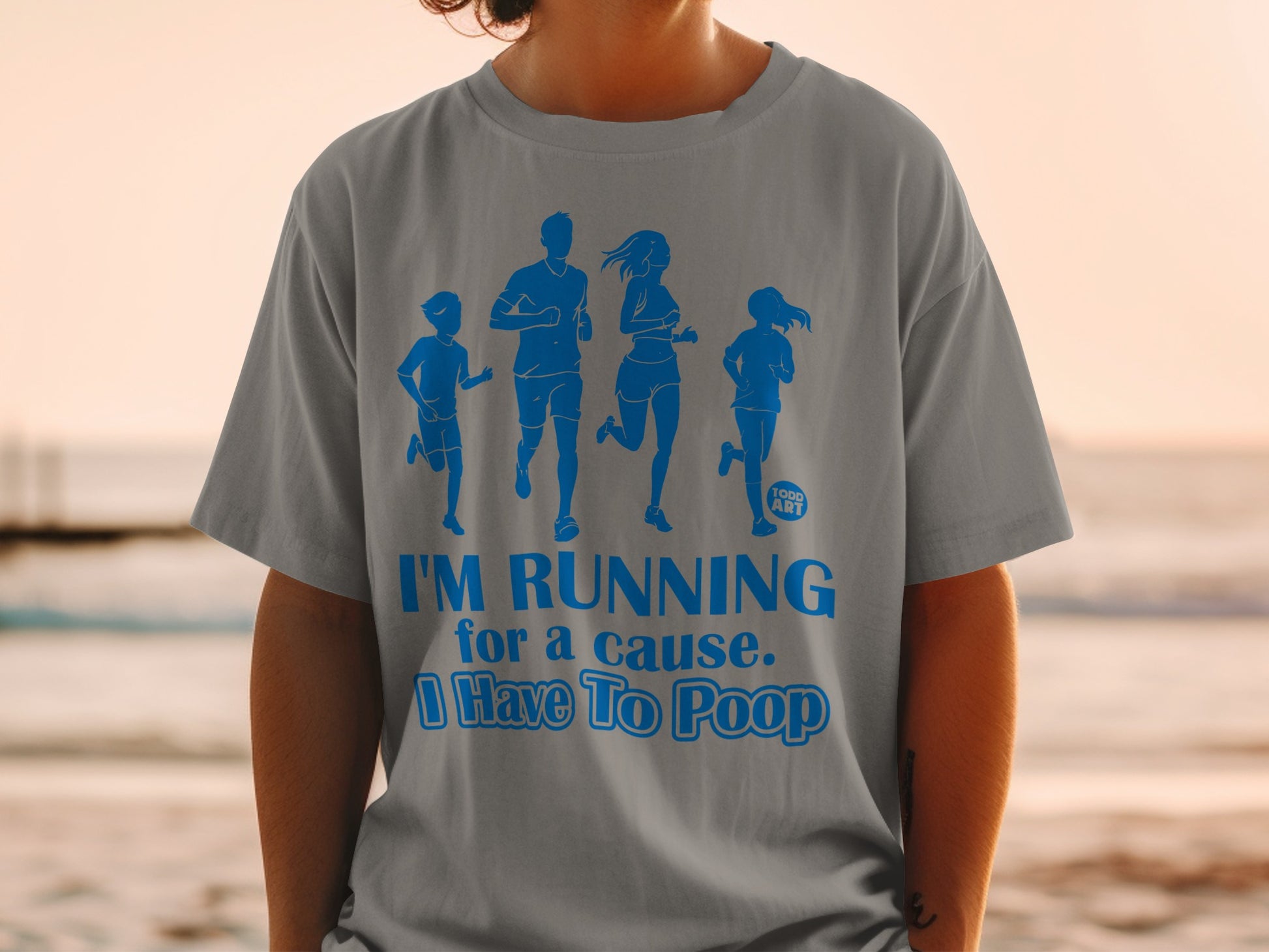 I'M RUNNING for a cause. I Have To Poop product type