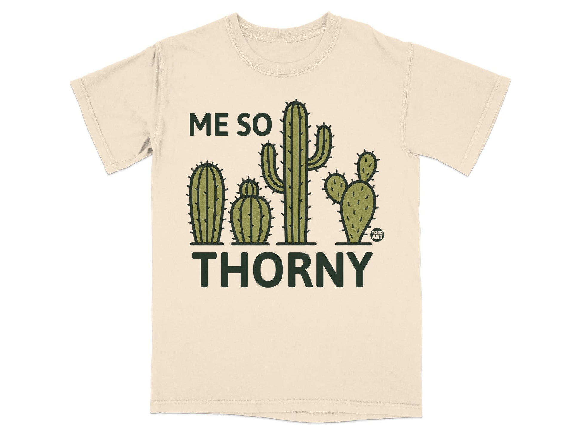 Me So Thorny Cactus Graphic Illustration T-shirt