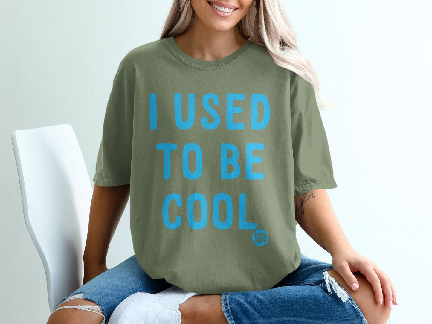 I Used To Be Cool Graphic T-Shirt Casual Fun Tee