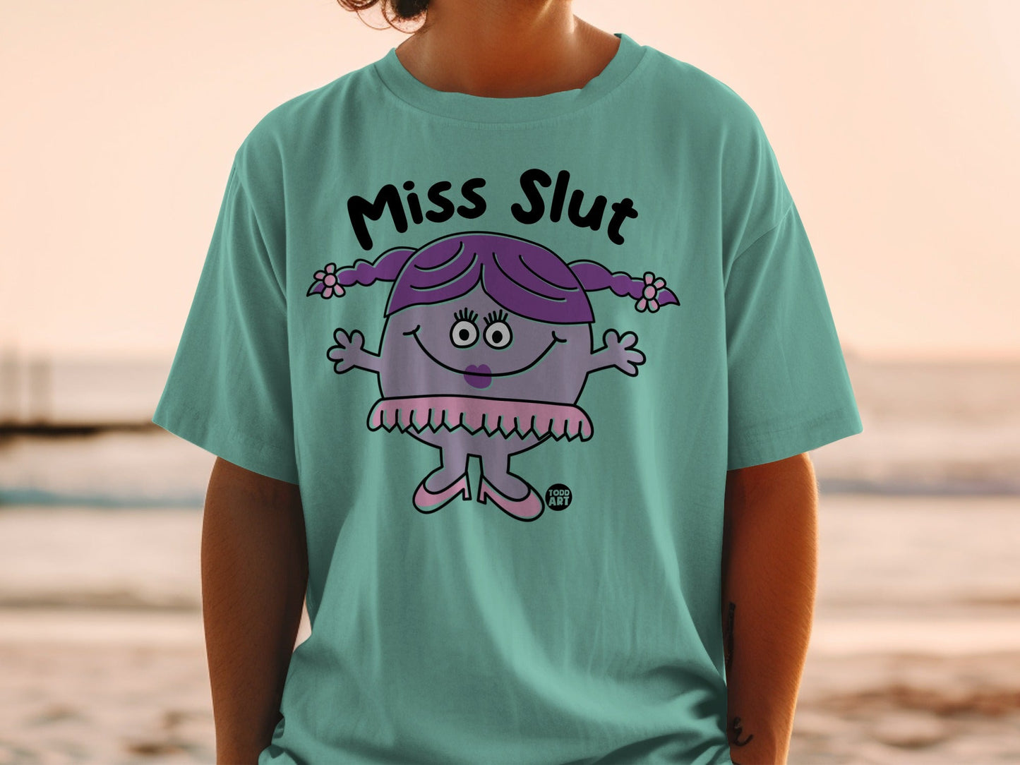 Miss Slut Graphic Relaxed Fit Tee Shirt