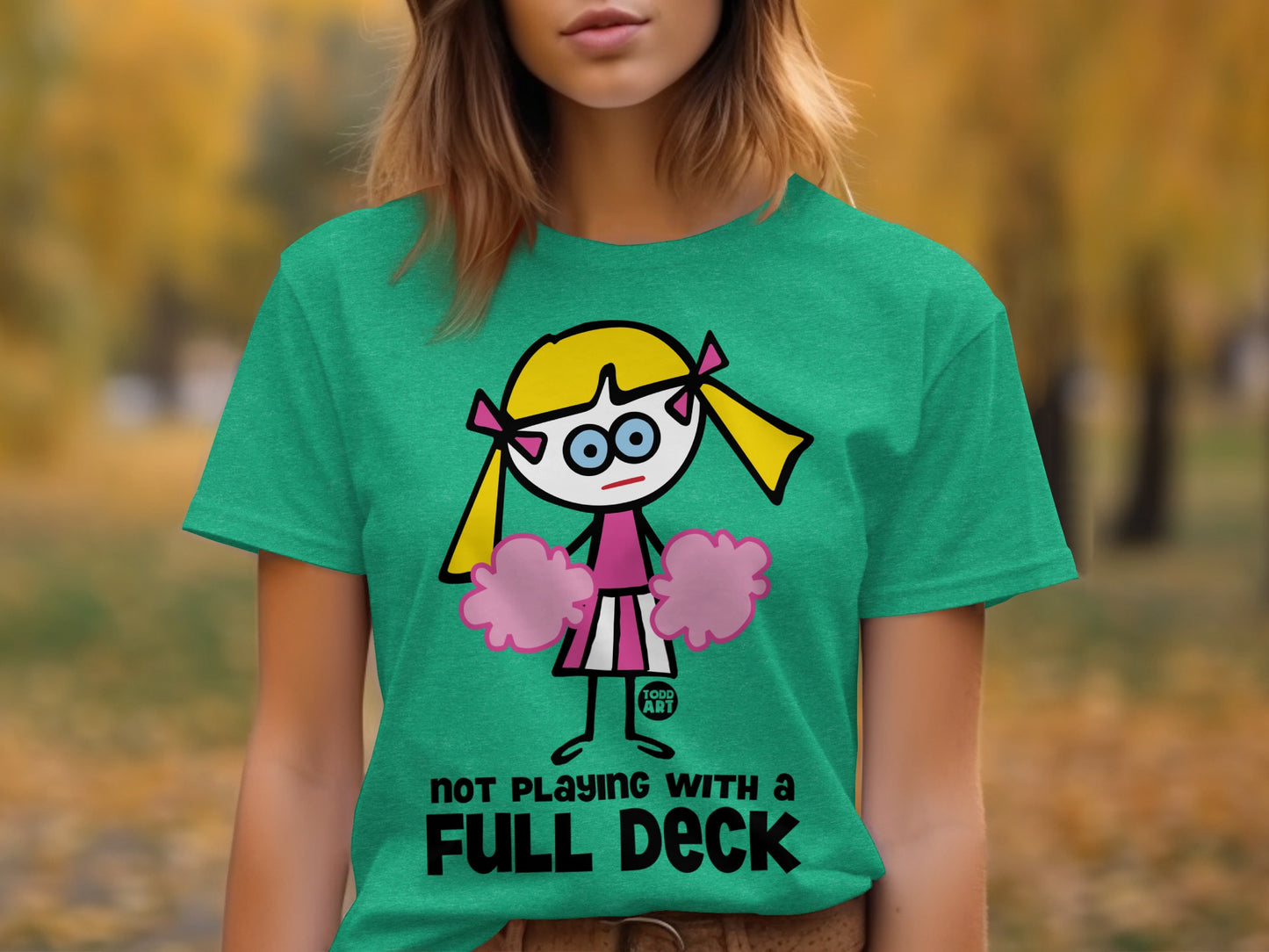 Not Playing With a Full Deck T-shirt