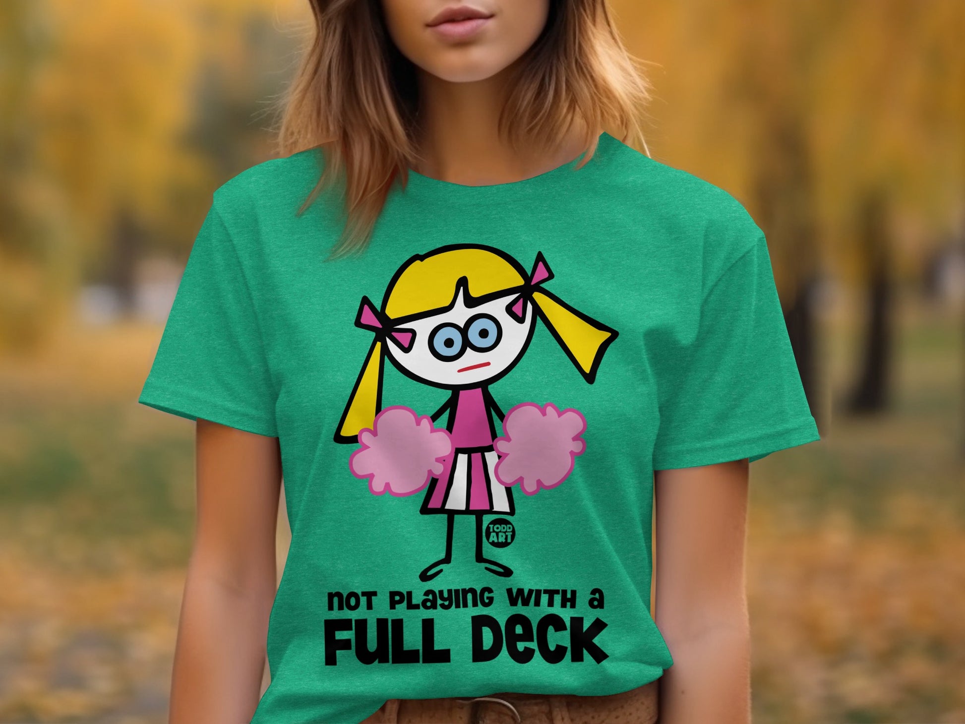 Not Playing With a Full Deck T-shirt