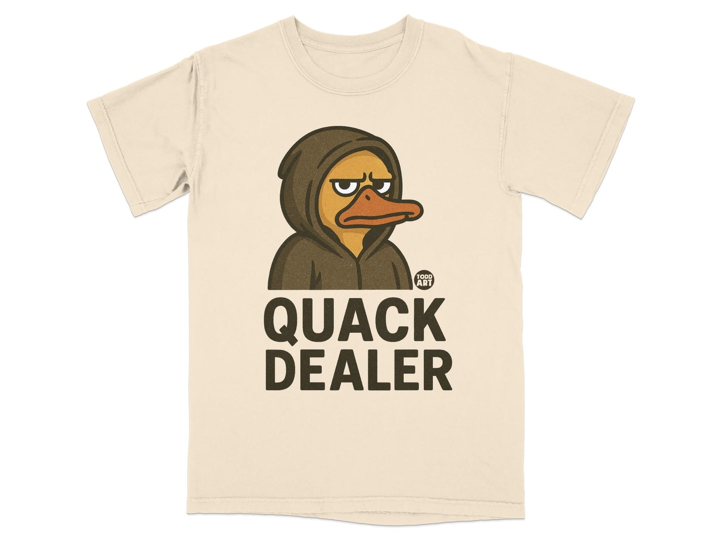 Quack Dealer Graphic Hooded Duck Unisex T-Shirt