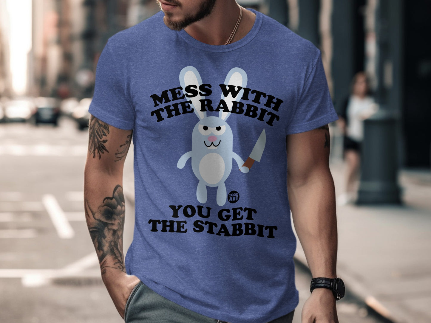 Mess With The Rabbit Get The Stabbit Shirt