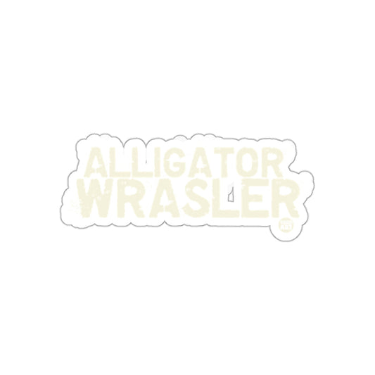 Alligator Wrasler Sticker for Animal Enthusiasts