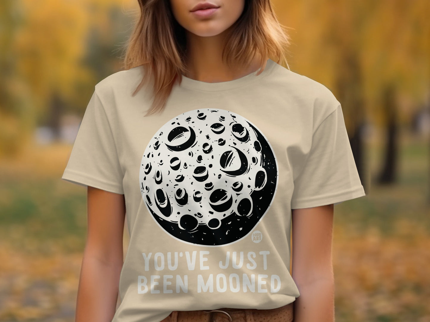 You've Just Been Mooned Graphic Novelty Tee
