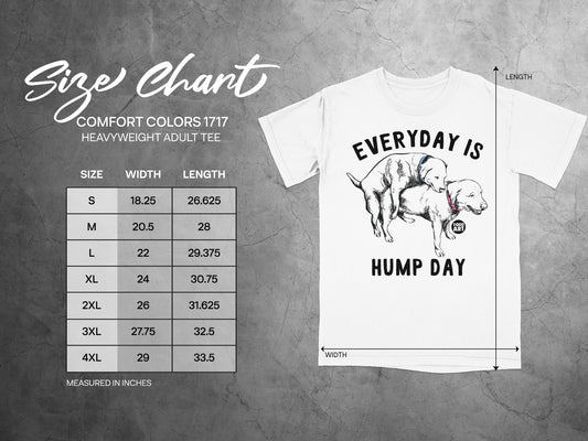 Everyday Is Hump Day Heavyweight Adult Tee
