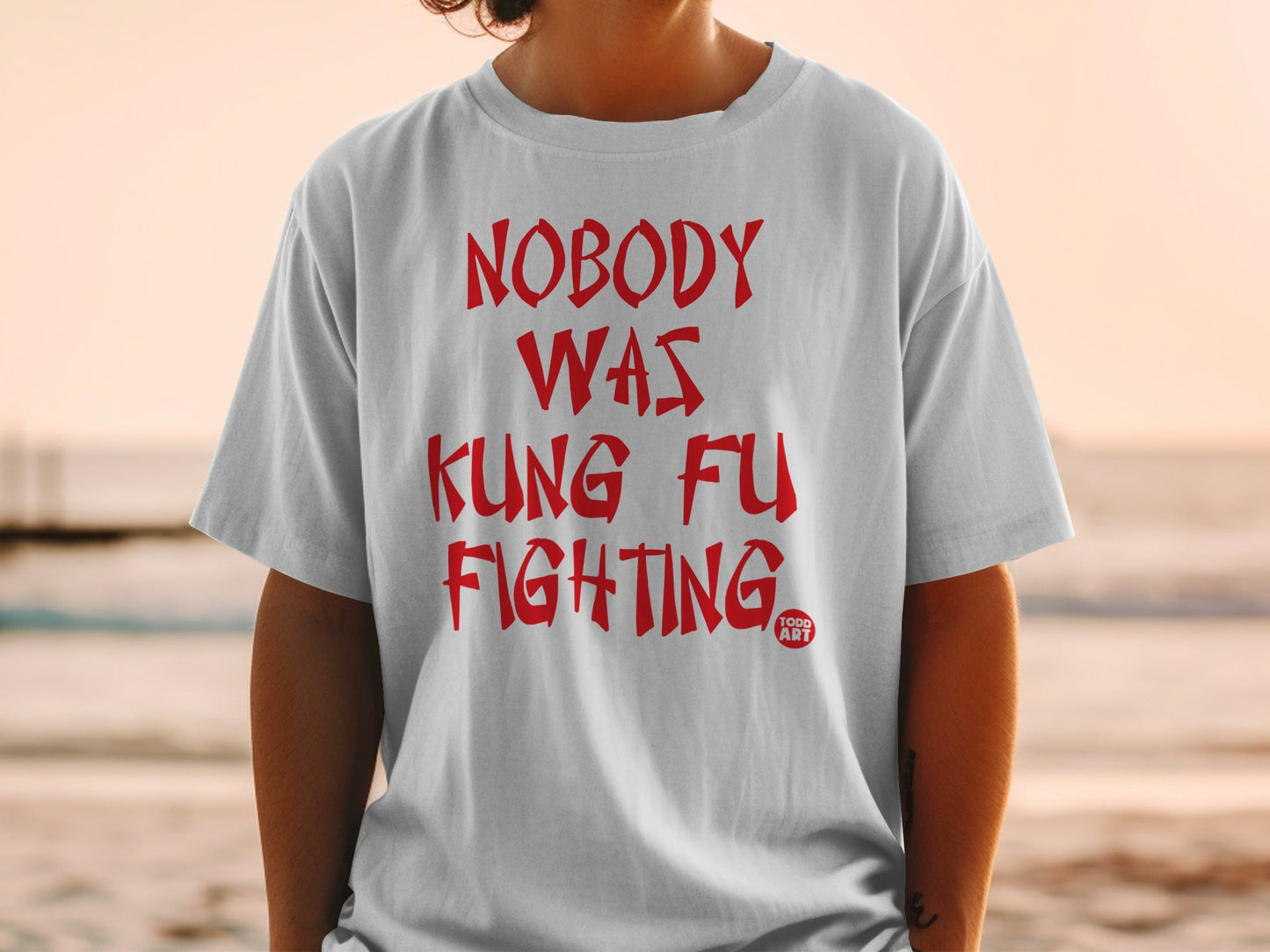 Nobody Was Kung Fu Fighting Graphic Tee