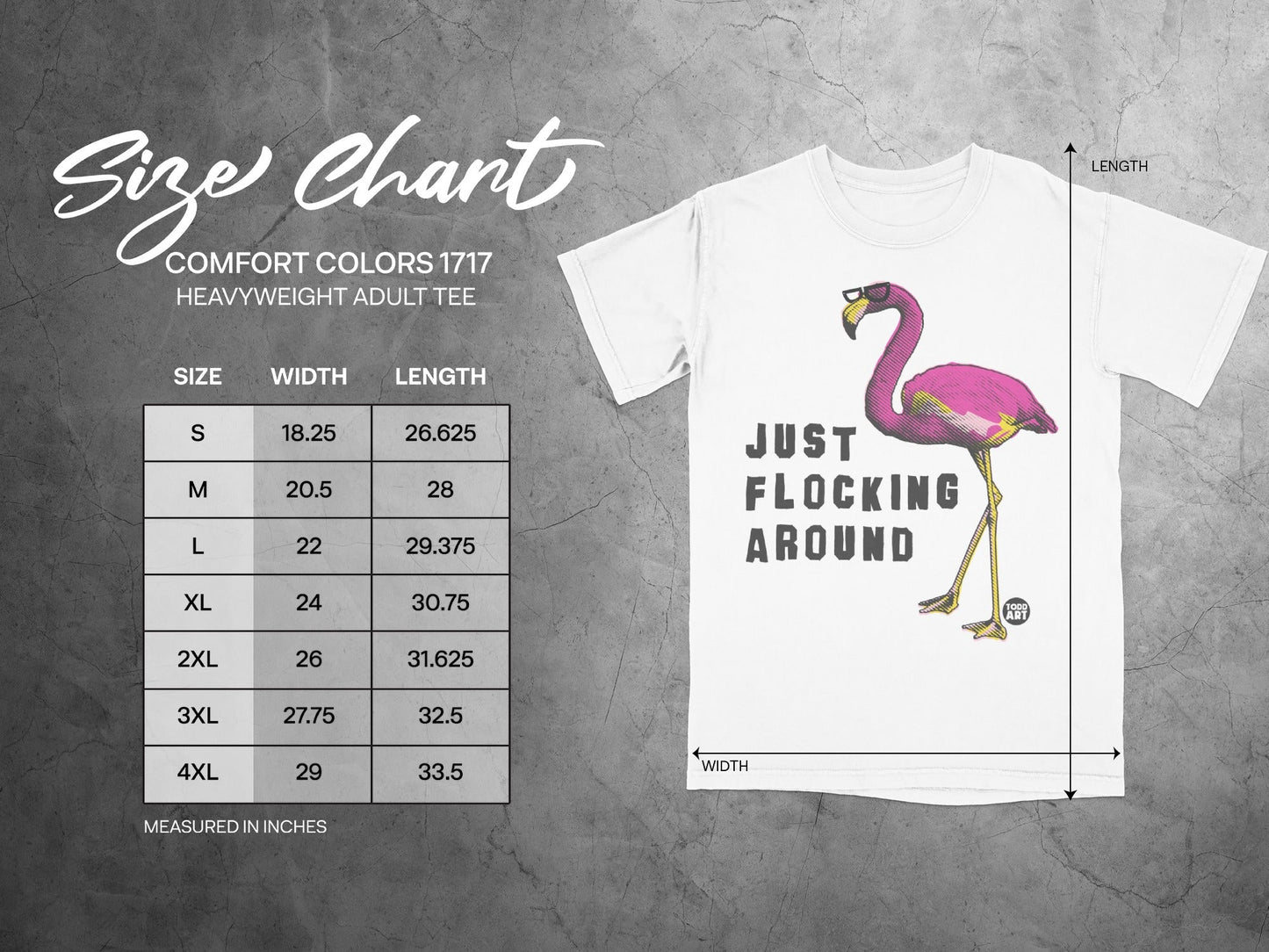 Just Flocking Around Flamingo T-Shirt