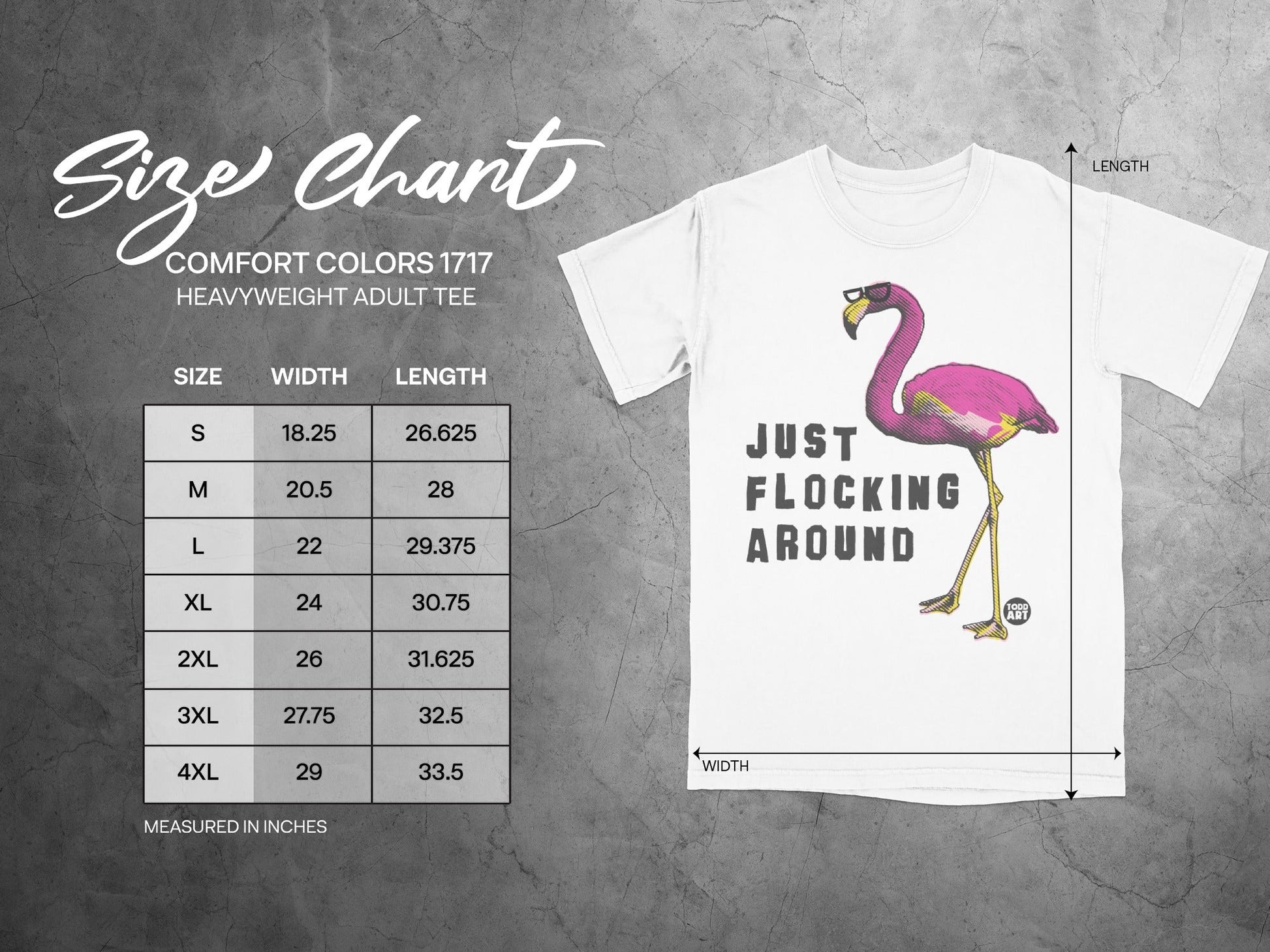 Just Flocking Around Flamingo T-Shirt