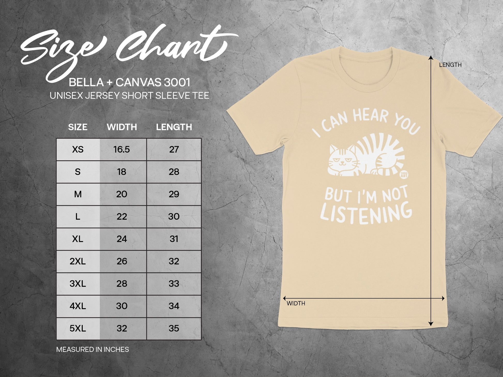 I Can Hear You But I'm Not Listening Unisex Jersey Tee