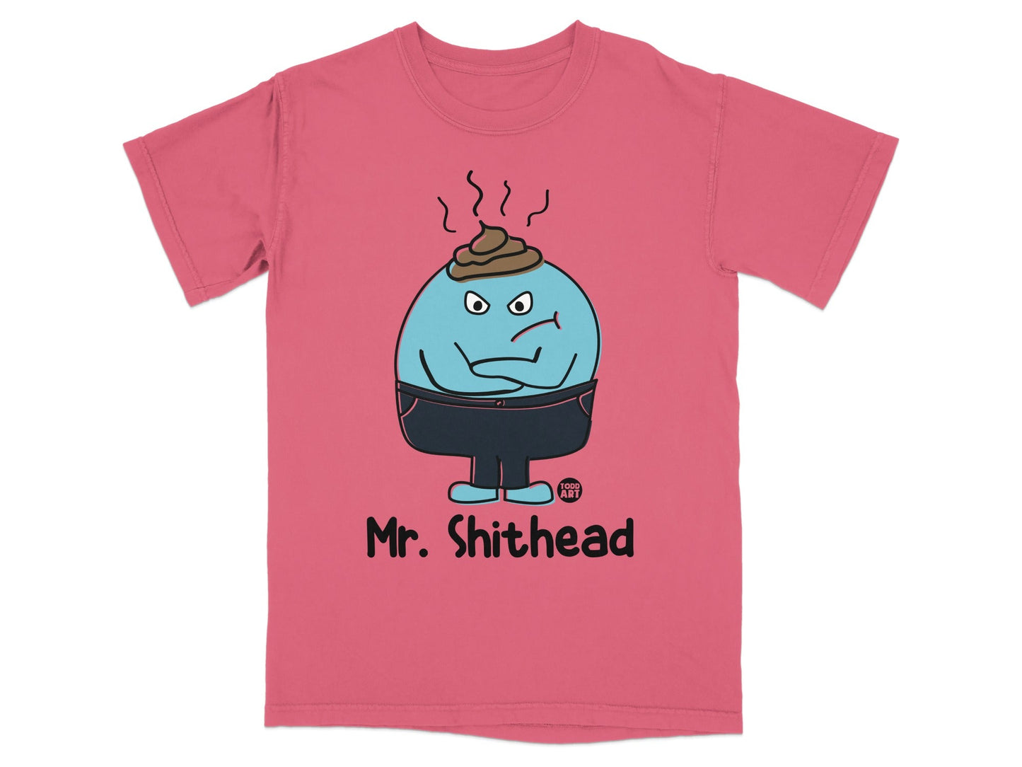 Mr. Shithead Funny Cartoon Character T-Shirt Product