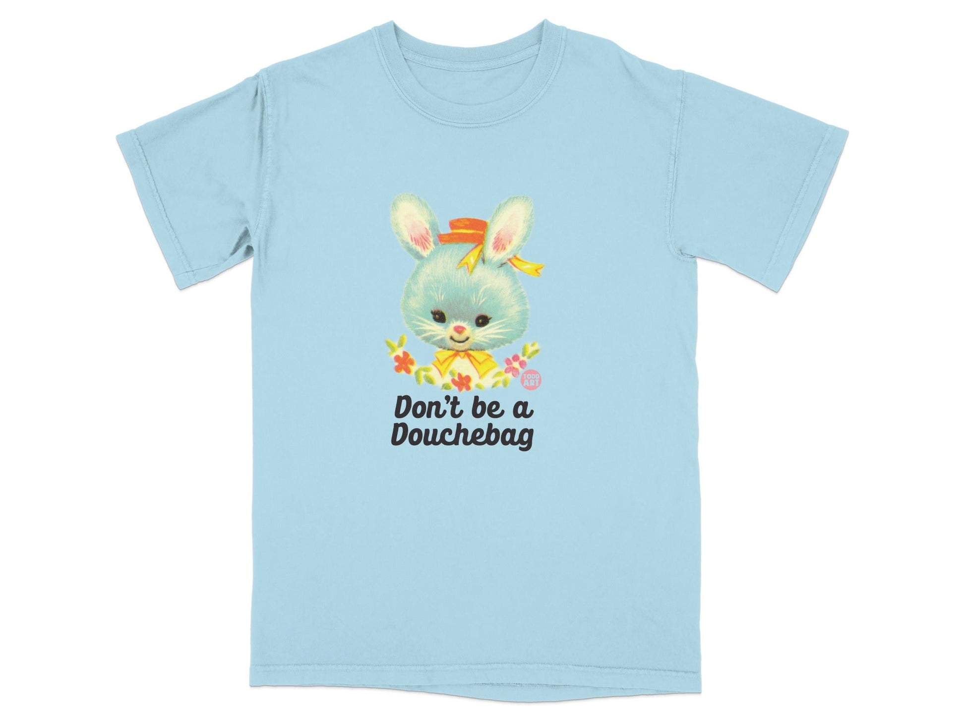 Don't Be a Douchebag Vintage Bunny T-Shirt