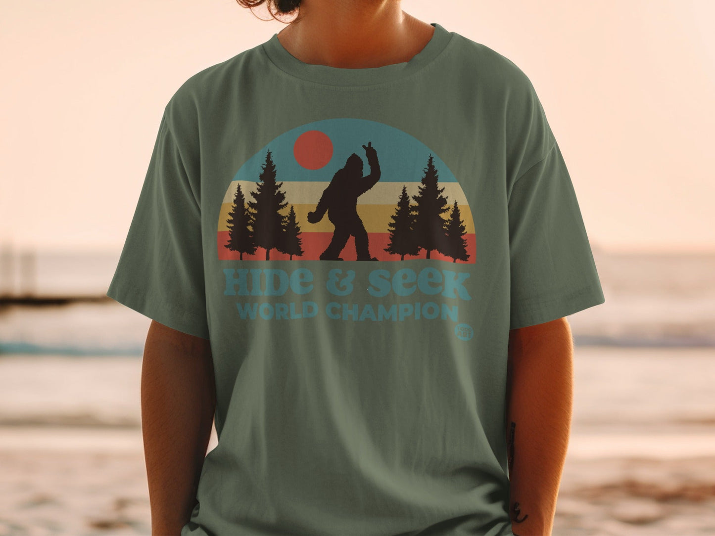 Hide & Seek World Champion Bigfoot T-shirt