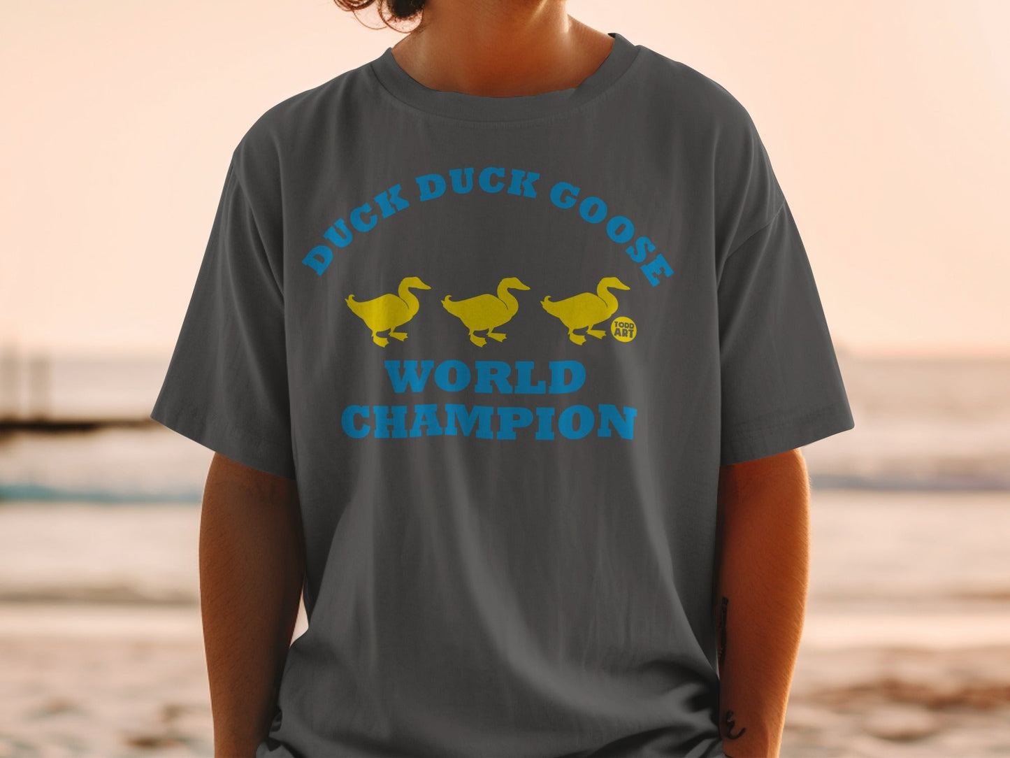 Duck Duck Goose World Champion Graphic Tee