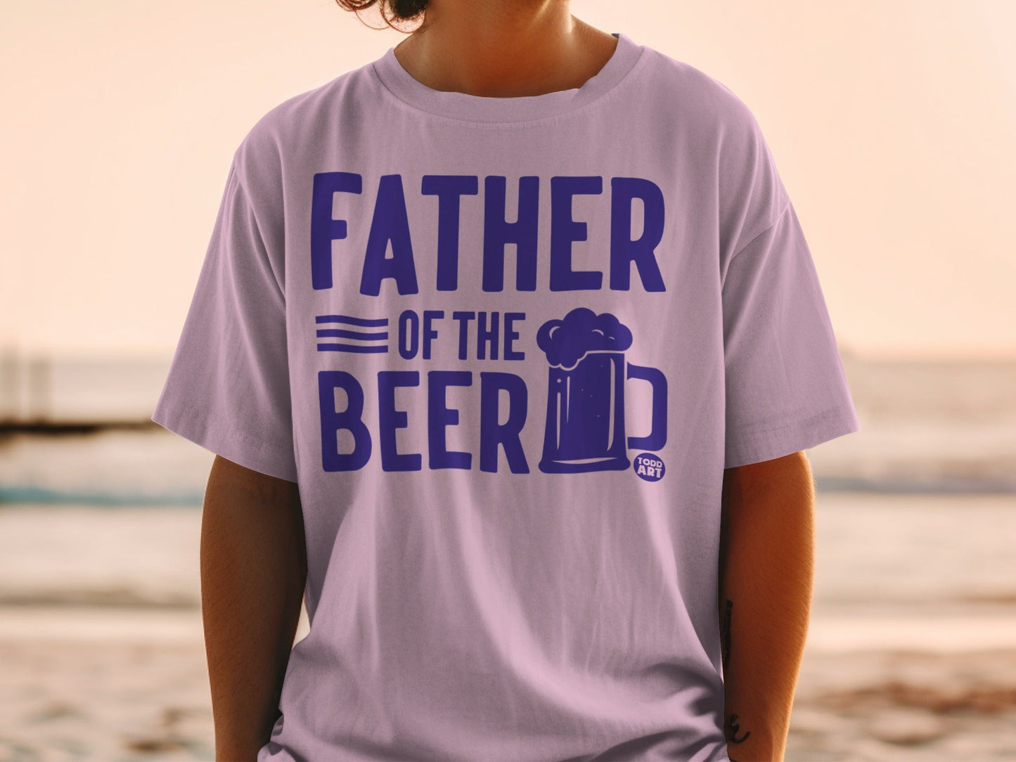 Father of the Beer Graphic T-Shirt for Beer Enthusiasts