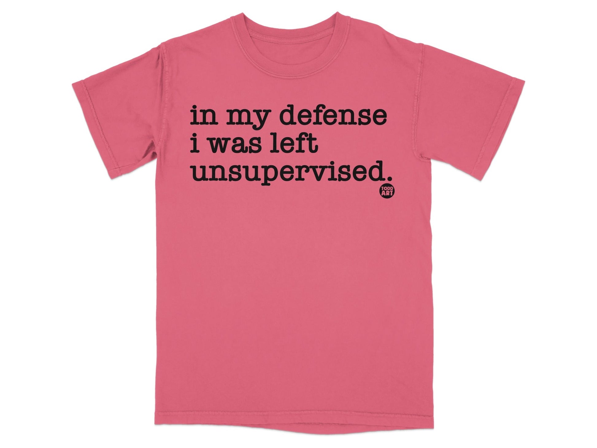 In My Defense I Was Left Unsupervised T-shirt