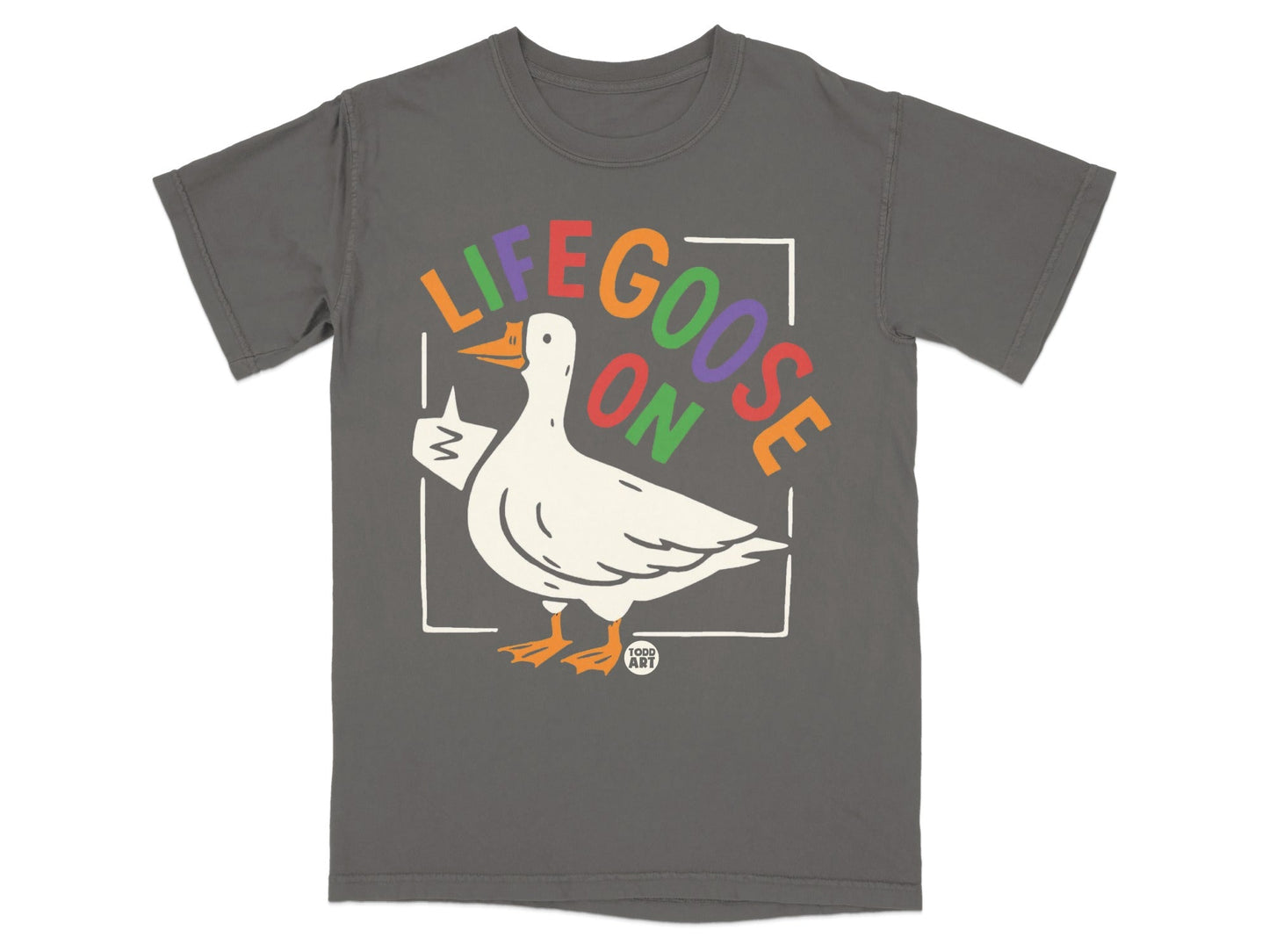 Lifegoose On Graphic T-Shirt Fun Casual Wear