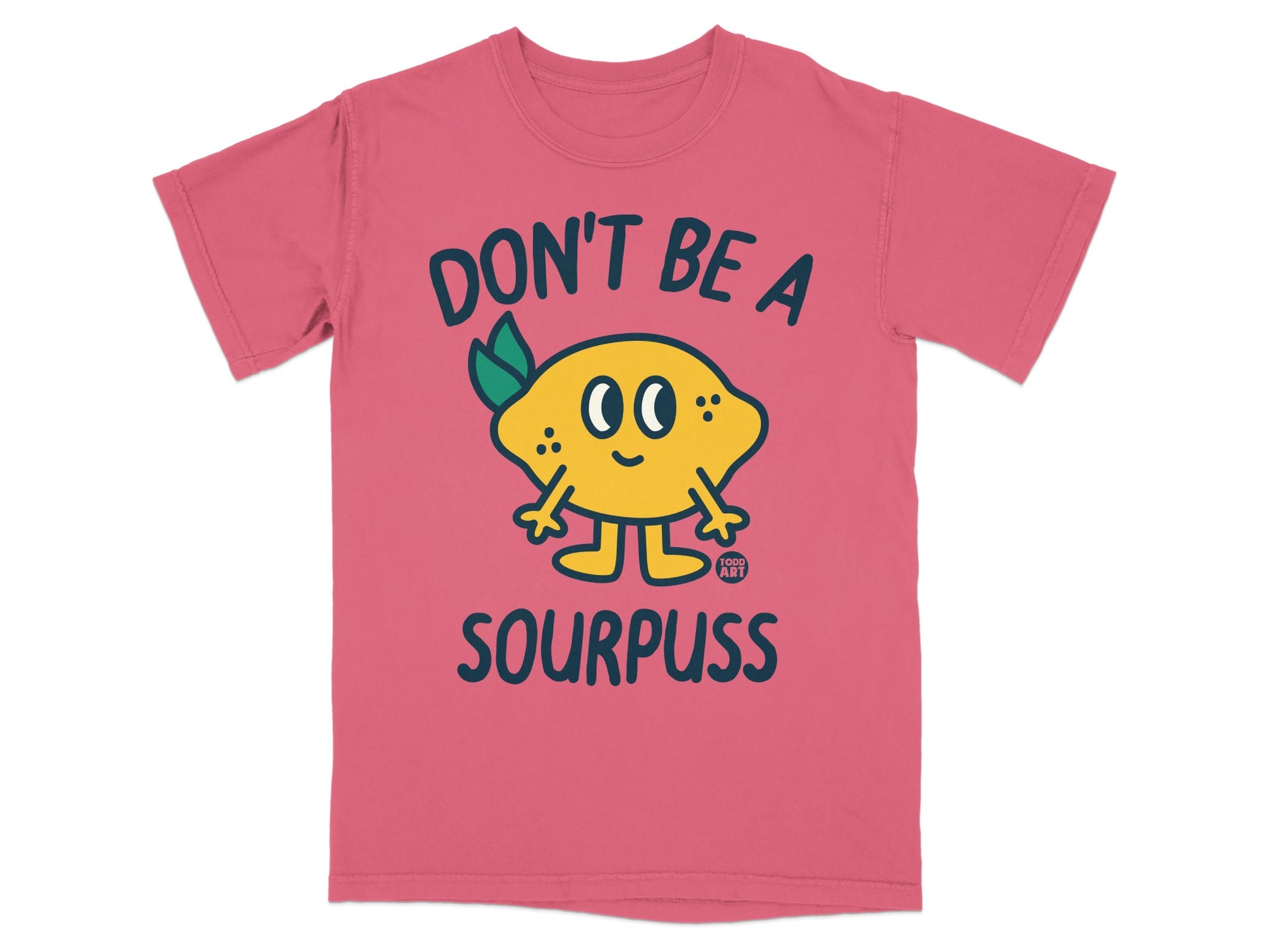 Don't Be A Sourpuss Funny Lemon Character product type