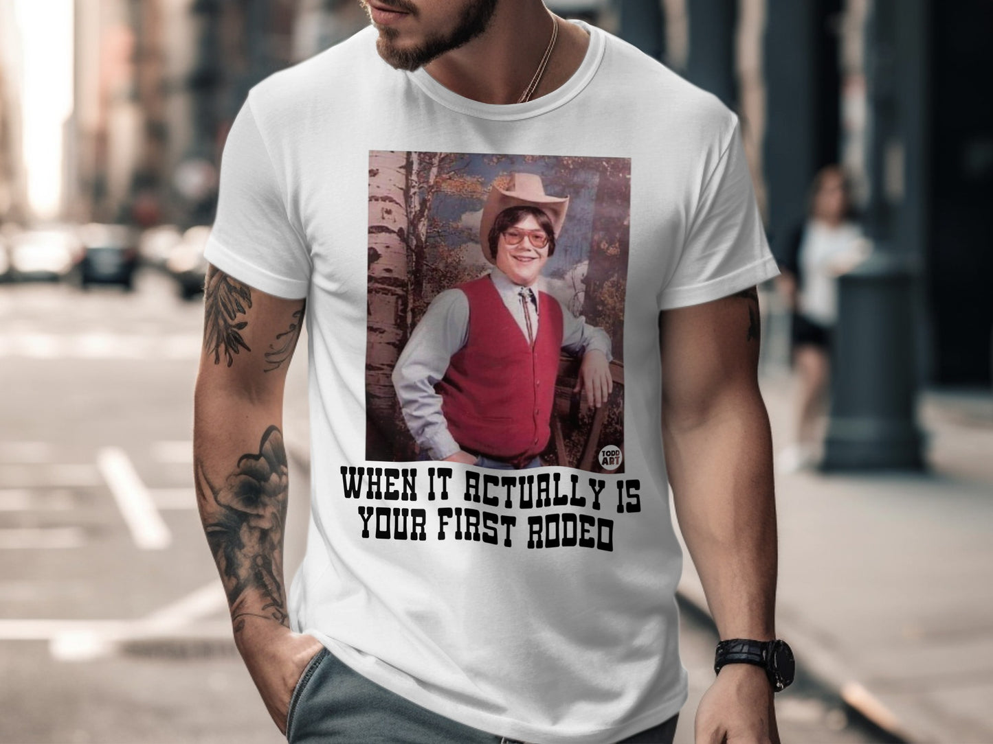 When It Actually Is Your First Rodeo T-shirt