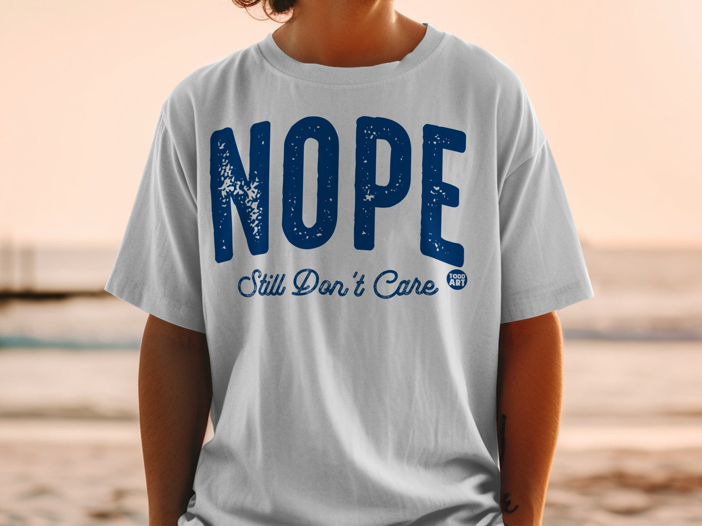 Nope Still Don't Care Graphic T-shirt