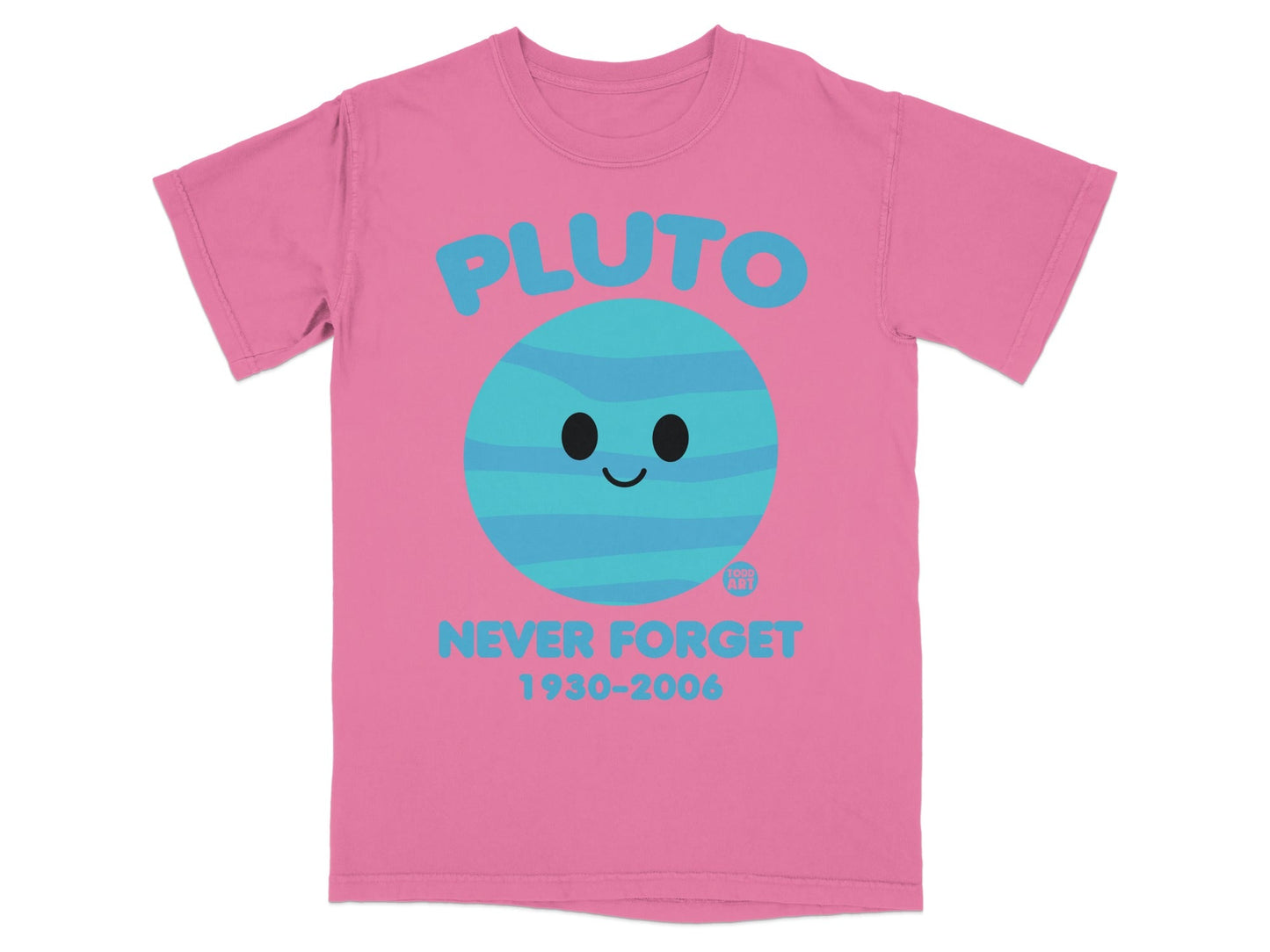 Pluto Never Forget 1930-2006 Graphic T-Shirt
