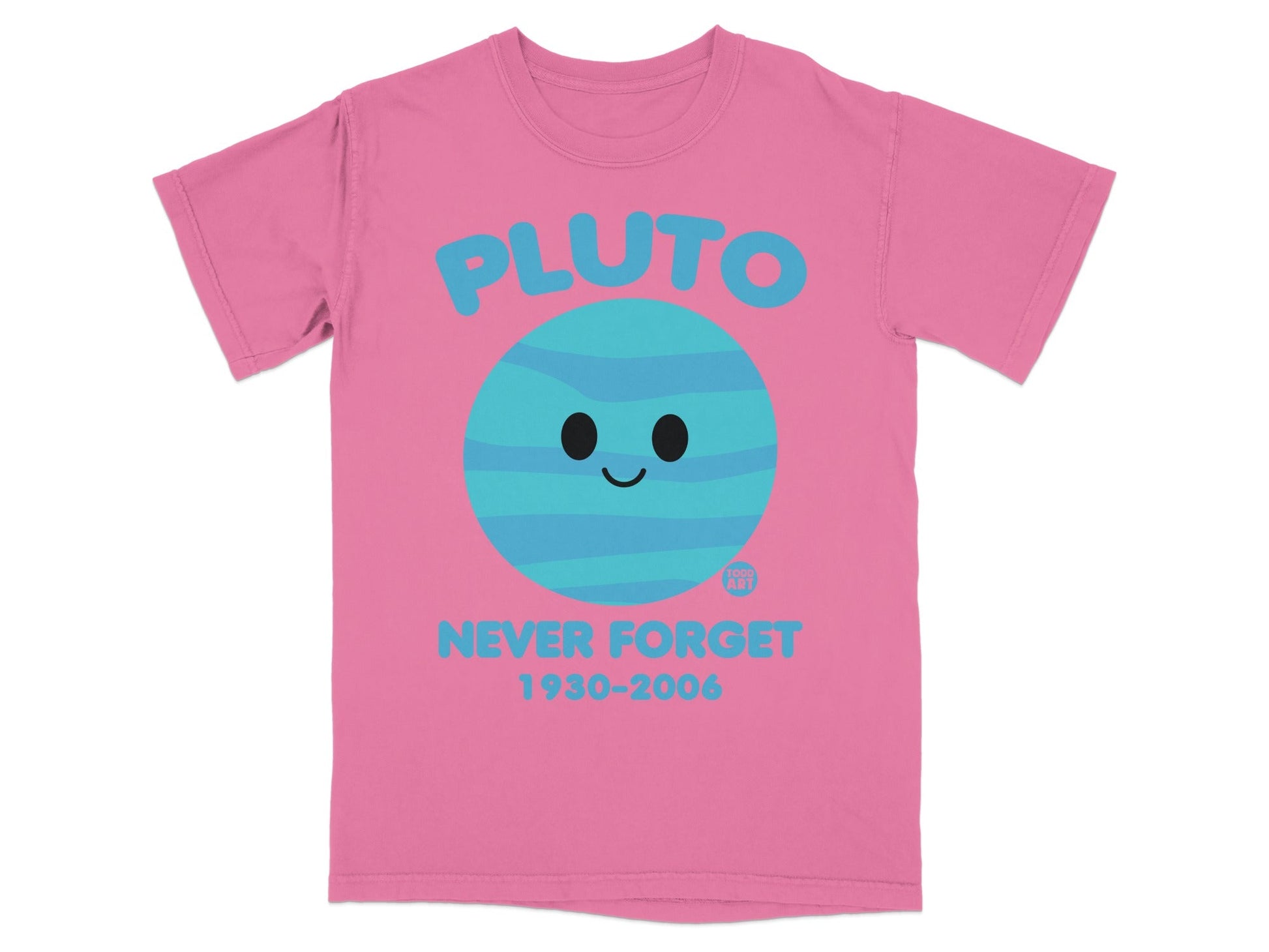 Pluto Never Forget 1930-2006 Graphic T-Shirt