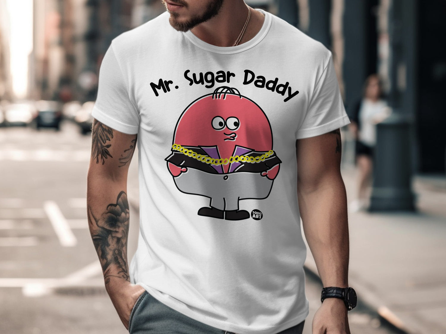 Mr. Sugar Daddy Graphic Tee for Casual Outfits