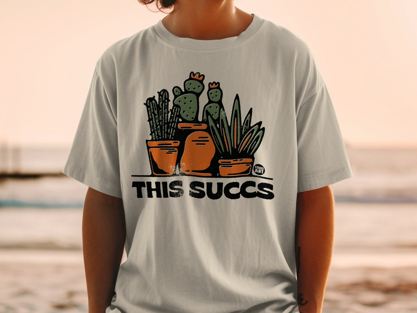 Funny Cactus This Succes Statement T-shirt