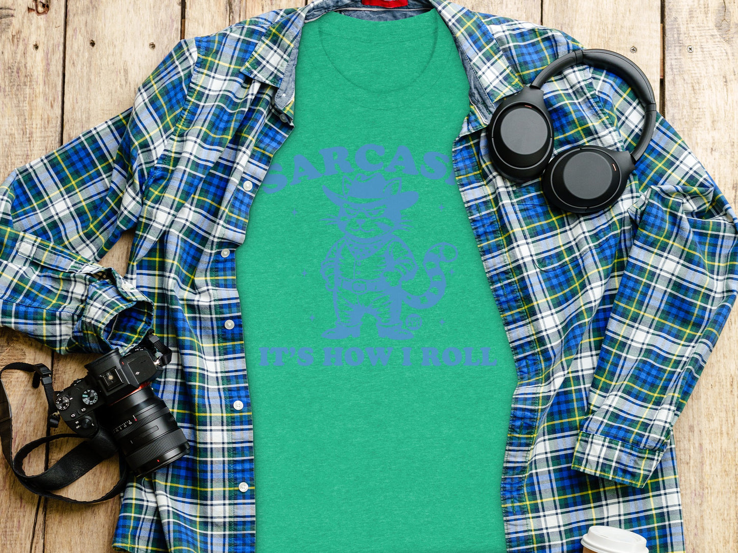 Orcas It's How I Roll Graphic Tee product