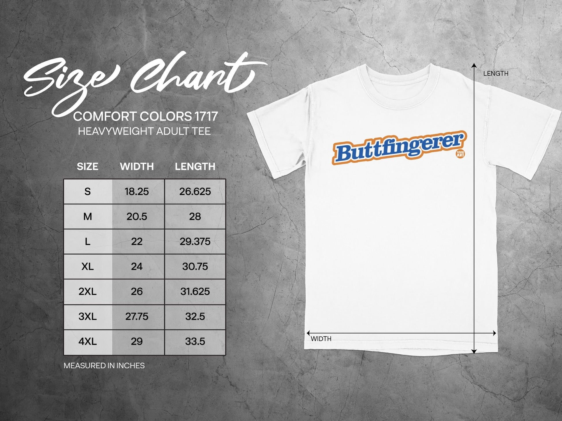 Buttfingerer Heavyweight Adult Tee Funny T-Shirt