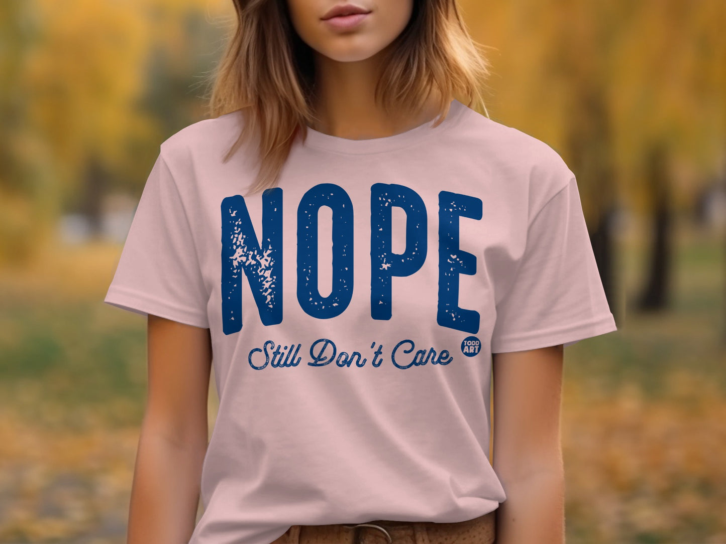 NOPE Still Don't Care Graphic T-Shirt