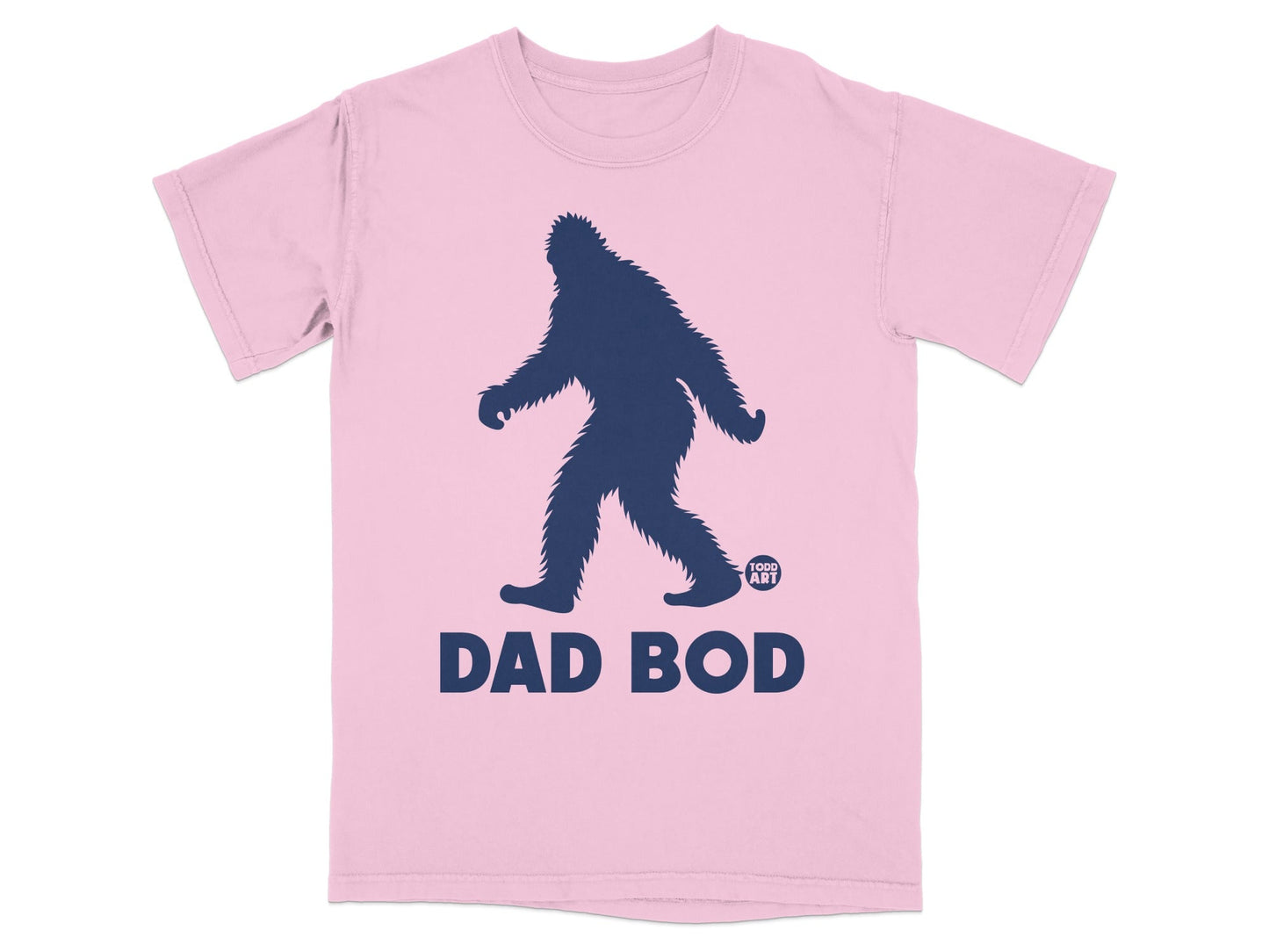 Funny Bigfoot Dad Bod Graphic T-Shirt for Father's Day