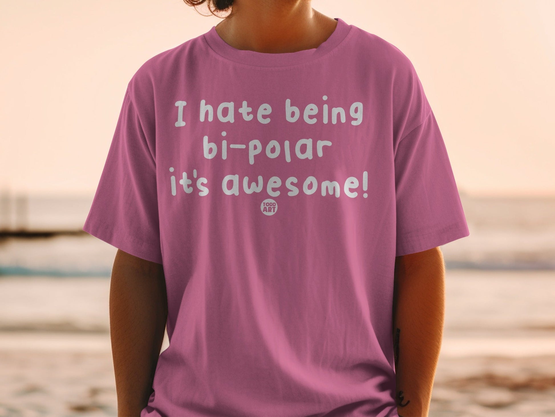 I Hate Being Bi-polar It's Awesome Graphic T-Shirt