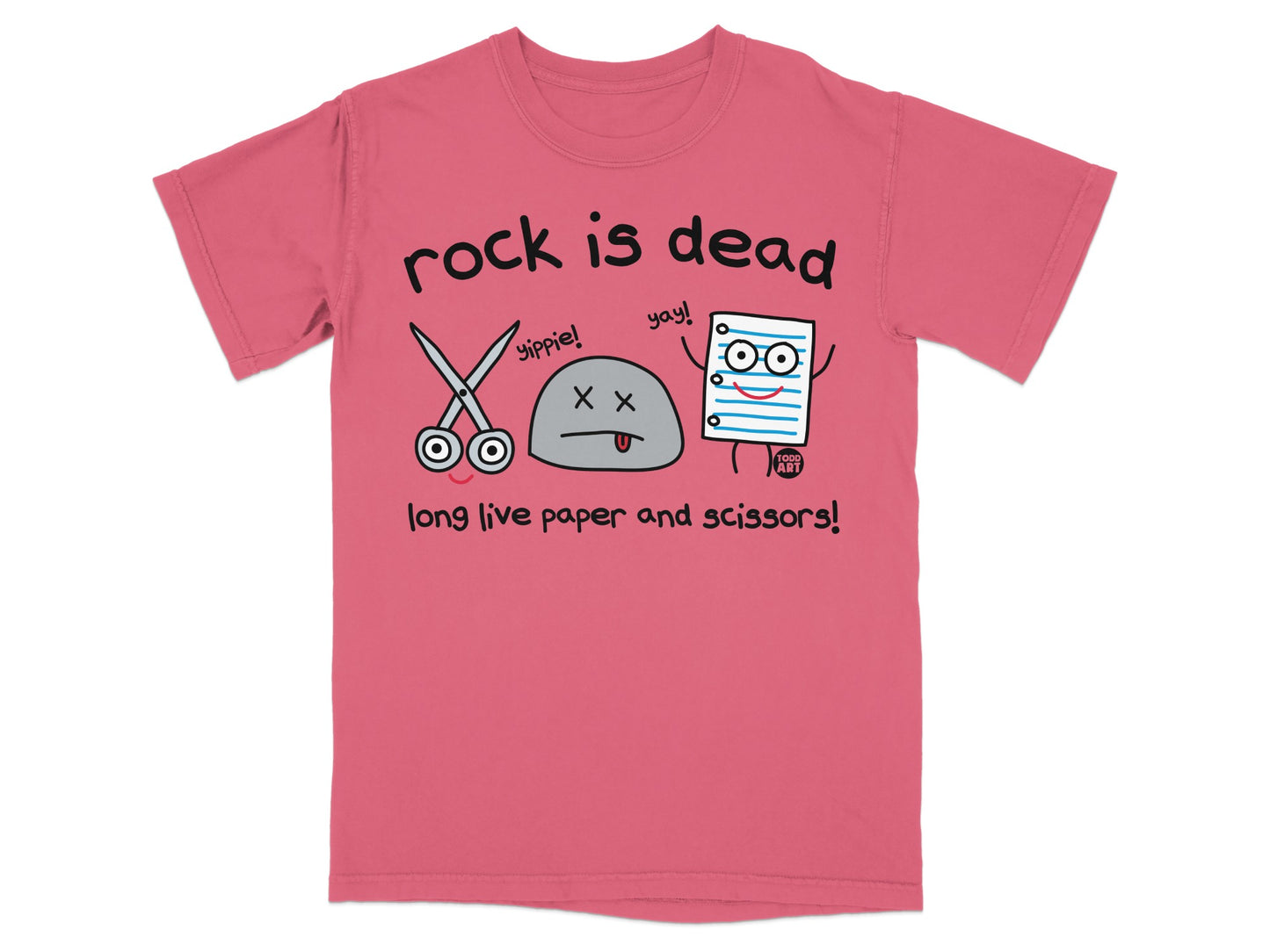 Rock Is Dead Long Live Paper And Scissors product type