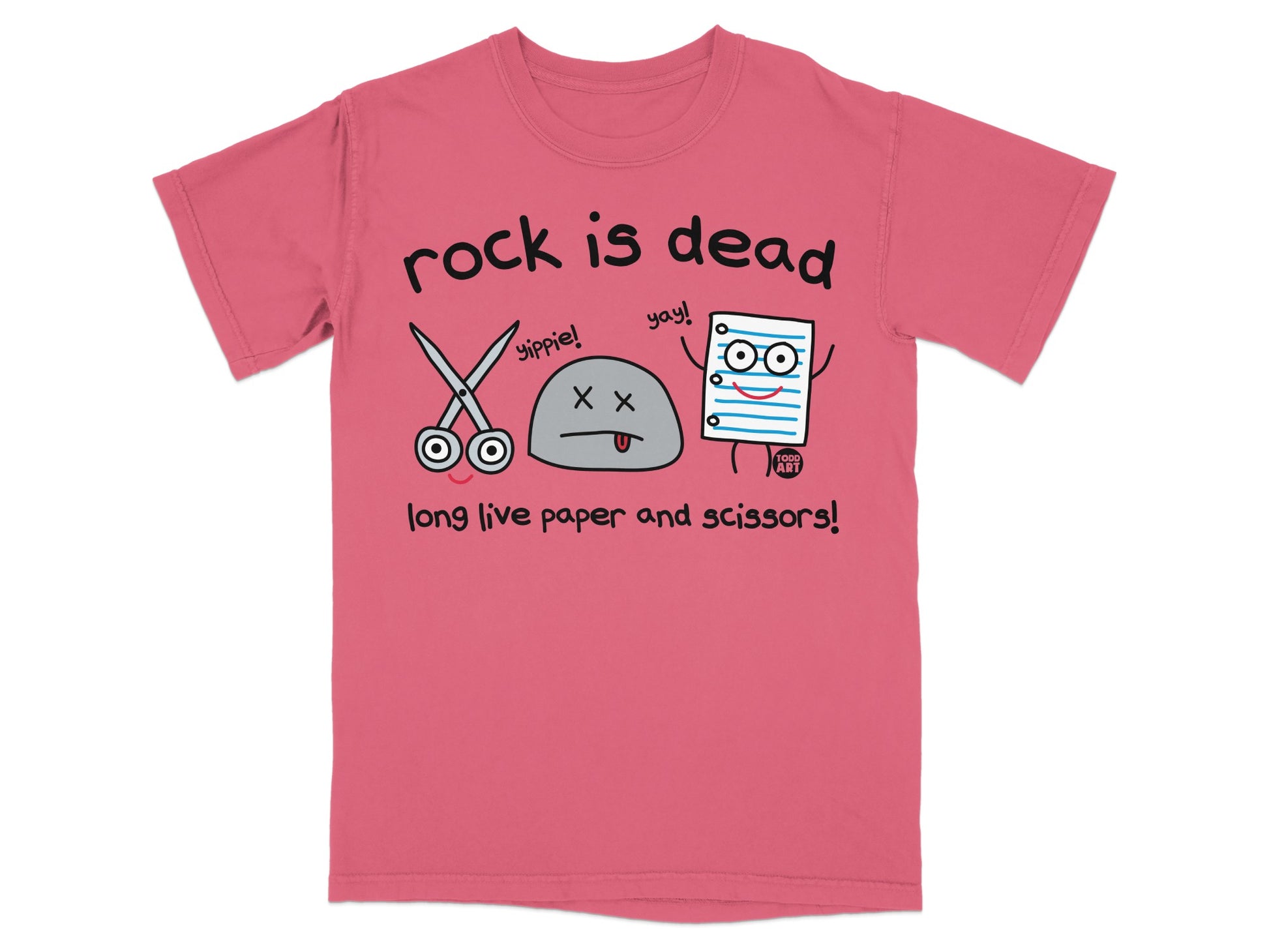 Rock Is Dead Long Live Paper And Scissors product type