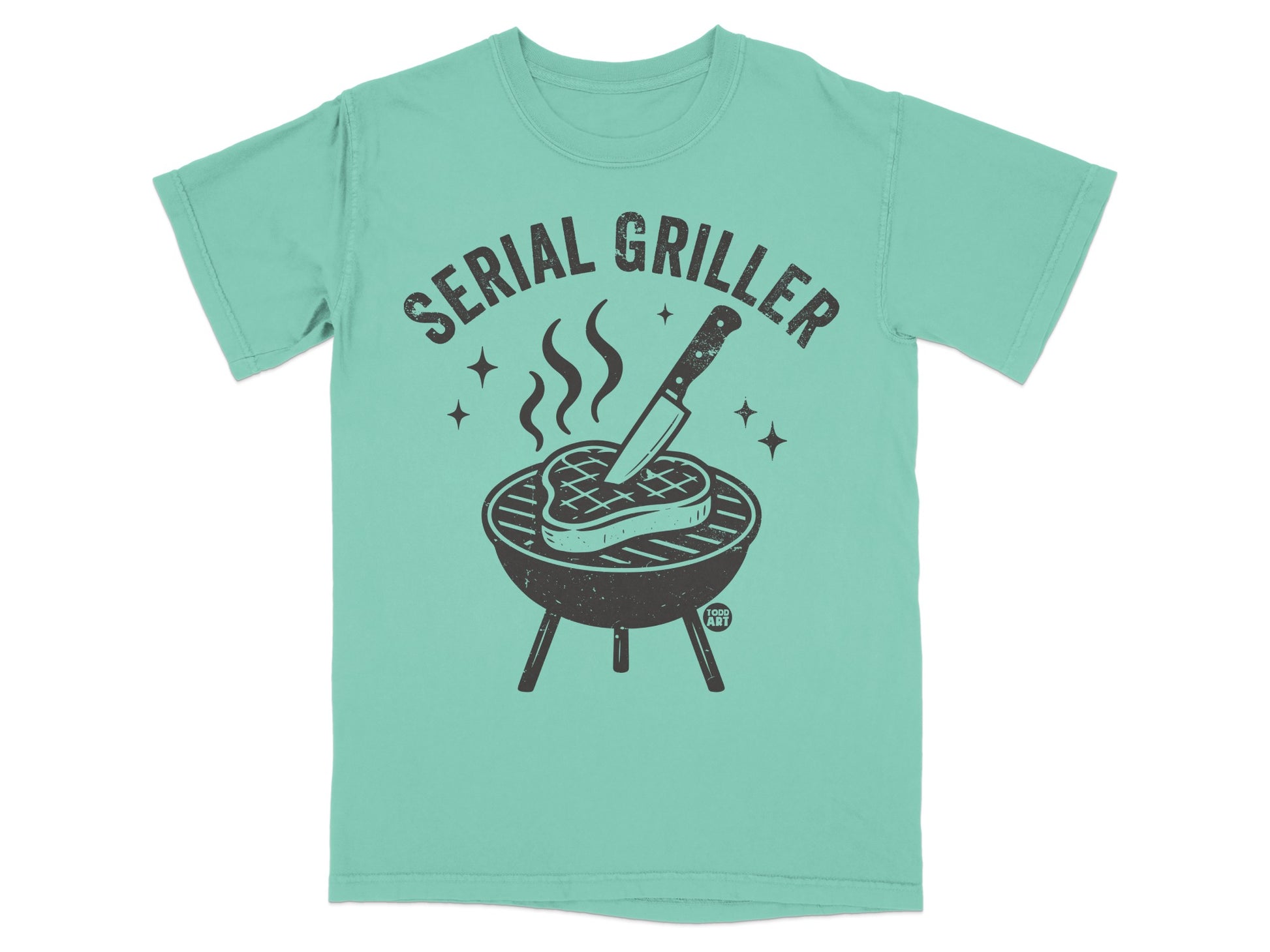 Serial Griller Steak Knife Grill BBQ Funny T-Shirt product type
