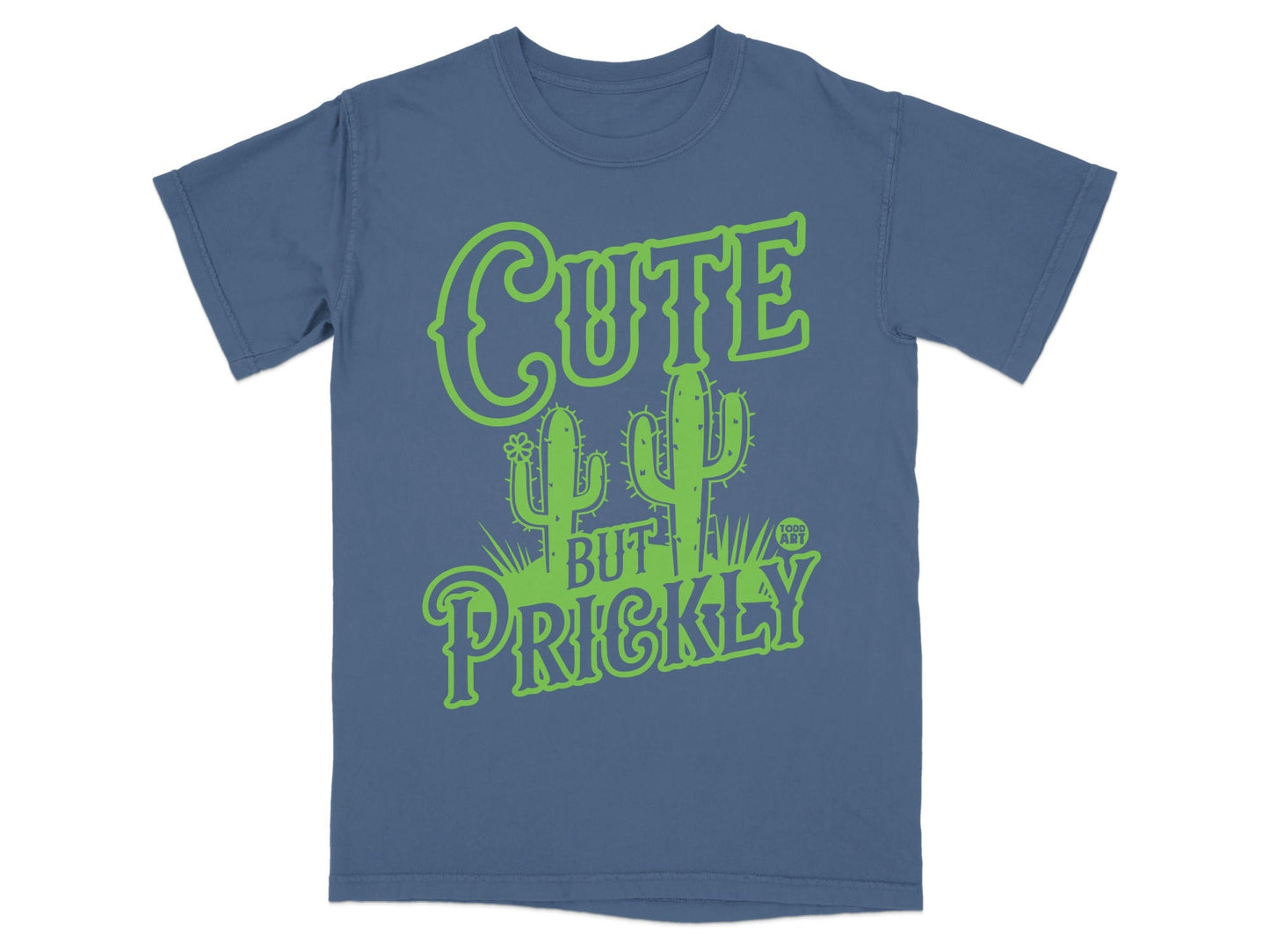 Cute But Prickly Cactus Themed Graphic T-shirt