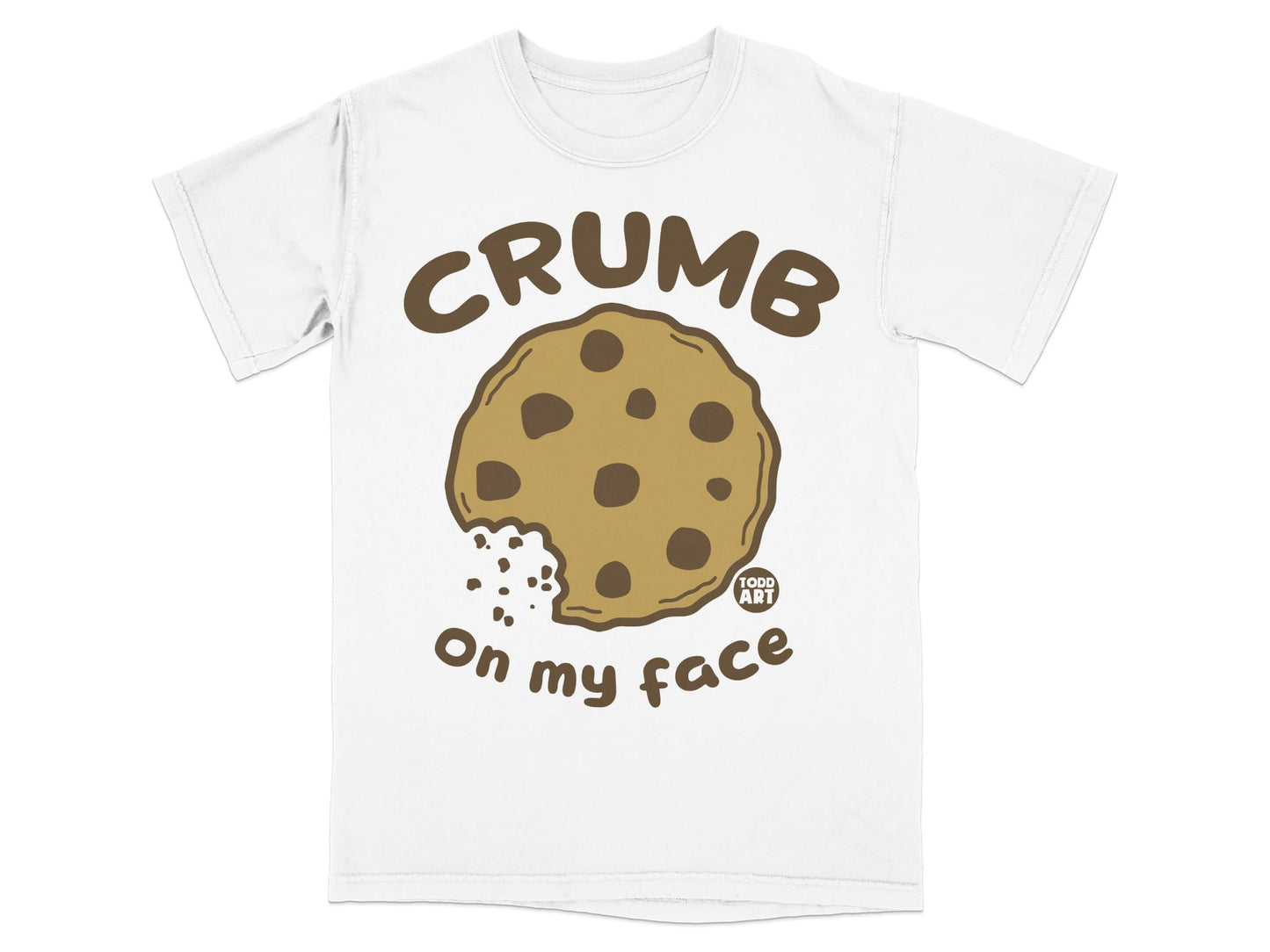Crumb On My Face Cookie Graphic T-shirt