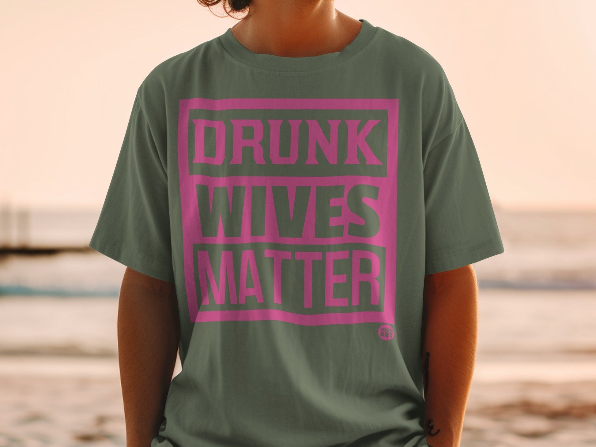 Drunk Wives Matter Humorous Trending Shirt Product