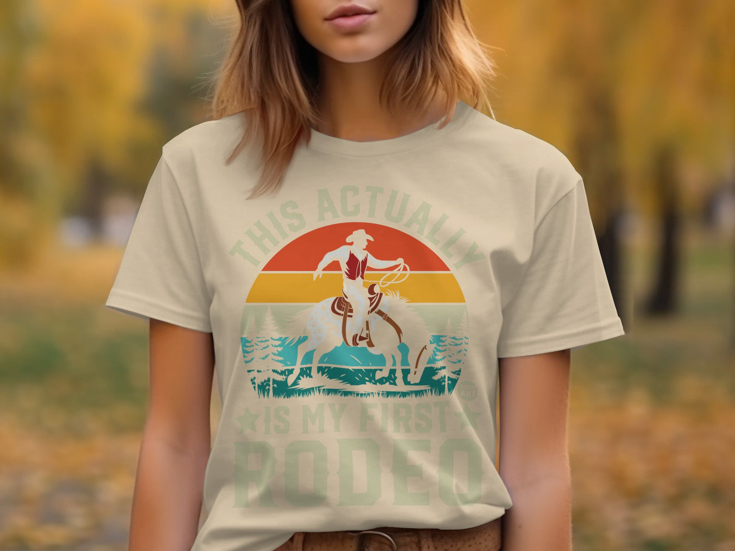 This Actually Is My First Rodeo Graphic T-Shirt
