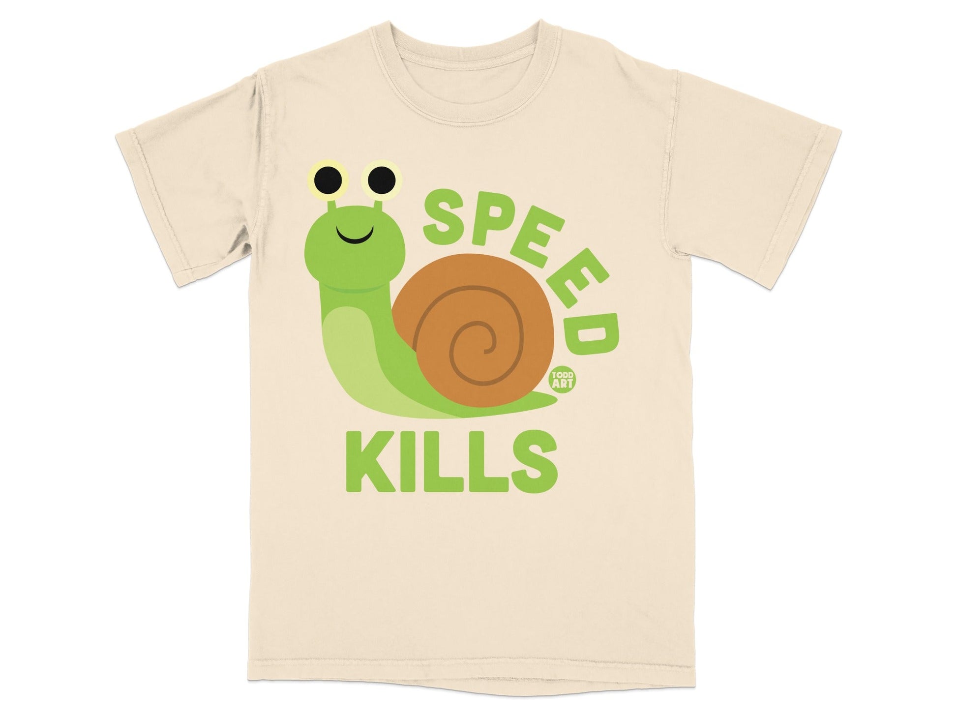Speed Kills Snail Graphic T-Shirt