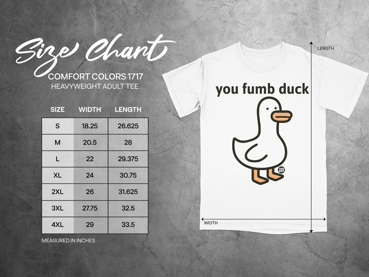You Fumb Duck T-Shirt Funny Cartoon Duck Tee Shirt