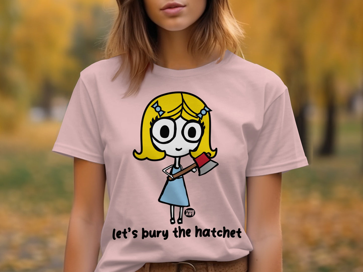 Let's Bury the Hatchet Graphic T-Shirt