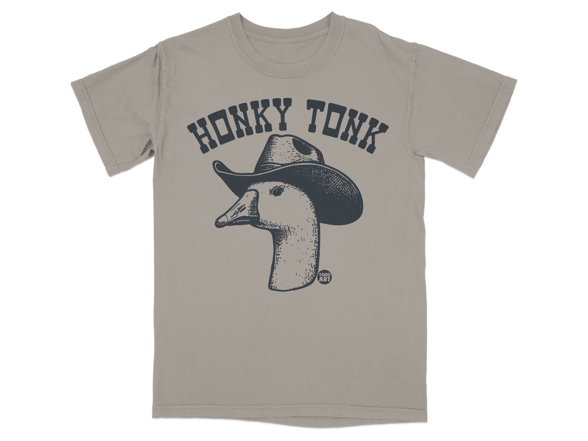 Honky Tonk Duck with Cowboy Hat Graphic T-Shirt