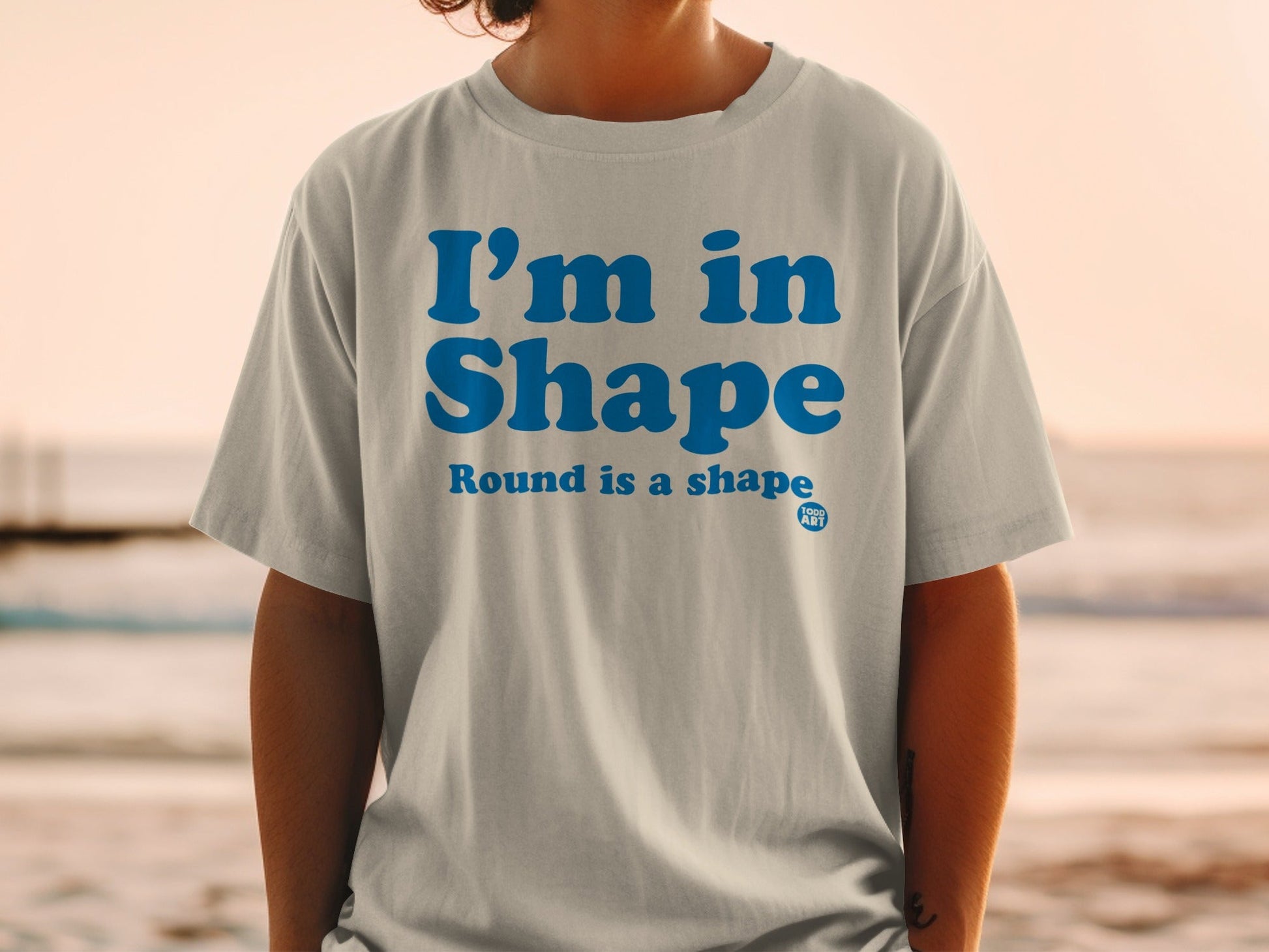 I'm in Shape Round is a Shape Graphic Printed Shirt