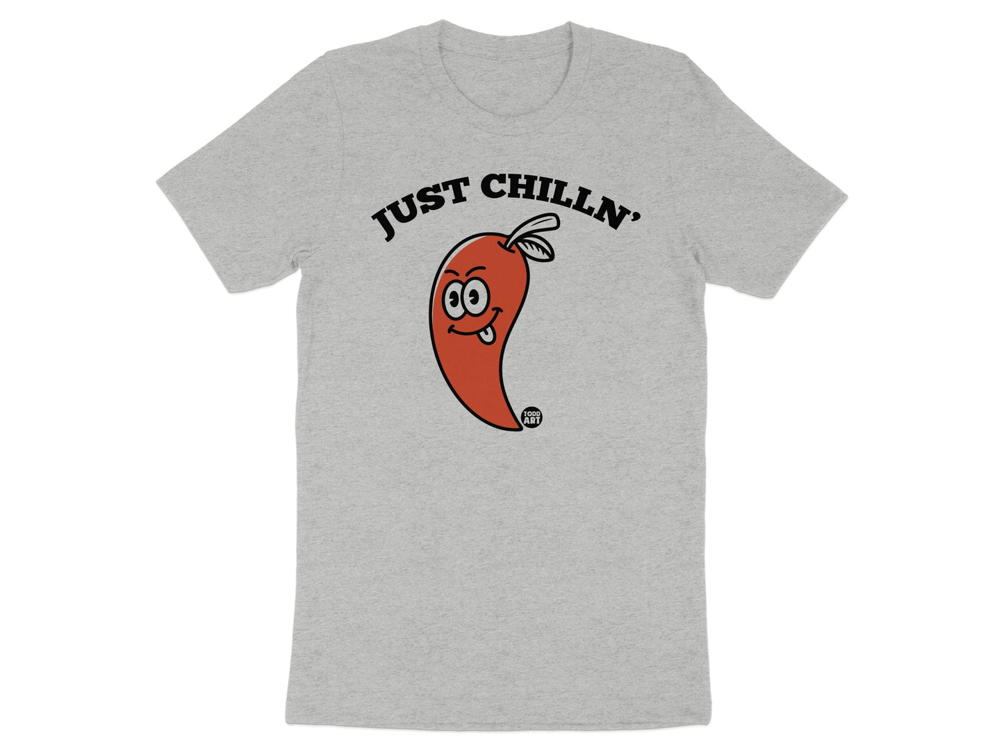 Just Chillin' Happy Pepper Graphic T-shirt Product