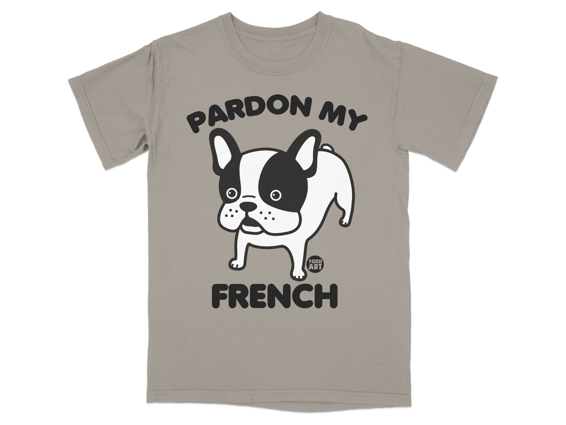 Pardon My French Bulldog Graphic Funny T-Shirt