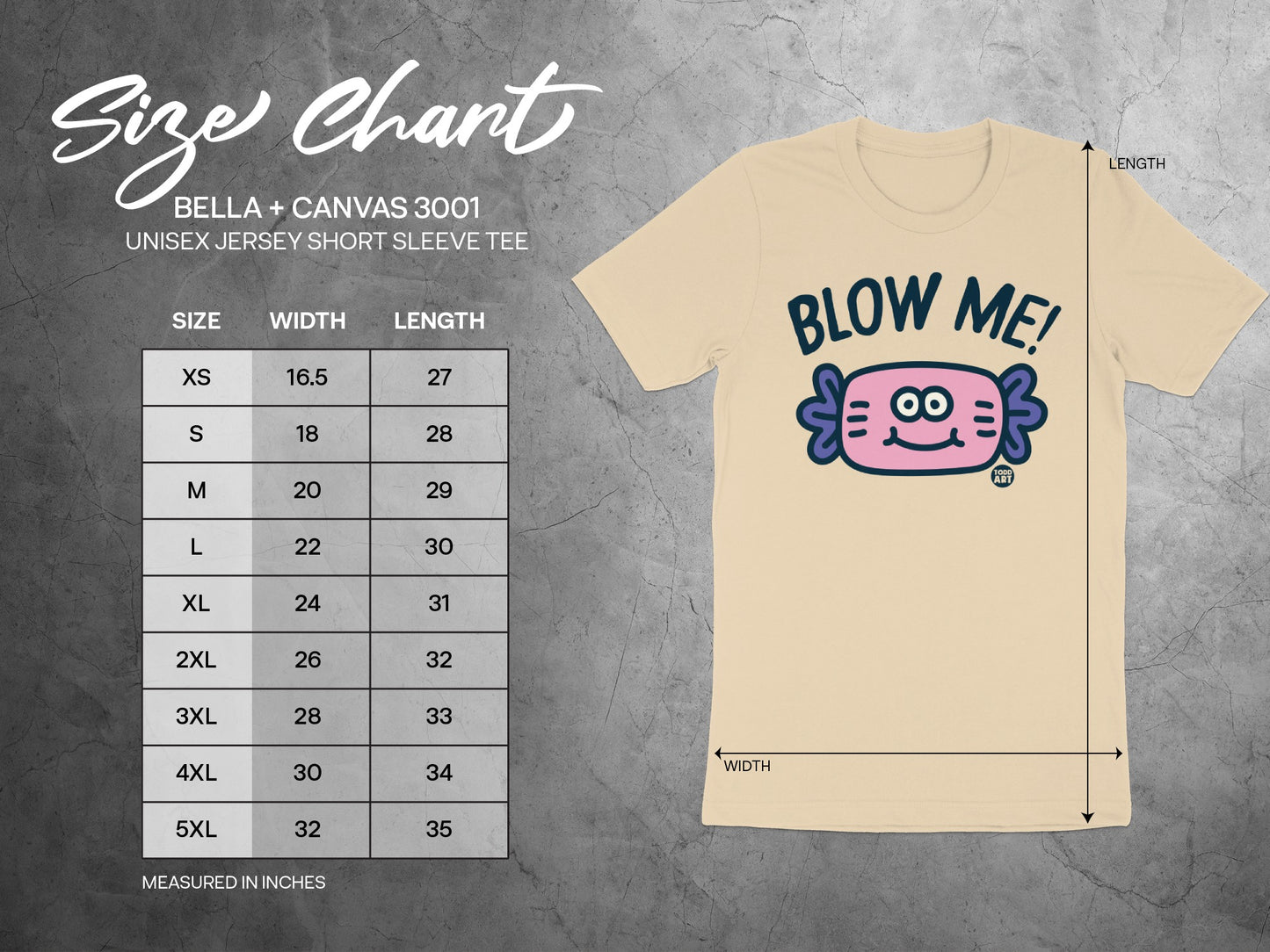 Funny Blow Me Cartoon Face Unisex Short Sleeve Tee product